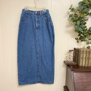 Calamity Jeans Deadwood SD size 4 90s pencil skirt denim